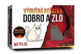 Výbušná koťátka: Dobro a zlo - karetní hra