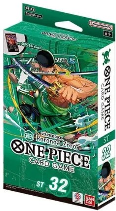 One Piece CG: GREEN Roronoa Zoro ST32 - Starter Deck