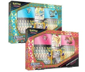 Pokémon TCG: SWSH12.5 Crown Zenith - Premium Figure Collection (Zamazenta/Zacian)