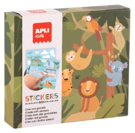 APLI edukační hra se samolepkami - Safari