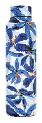 Nerezová termoláhev Solid Blue Hibiscus 630ml