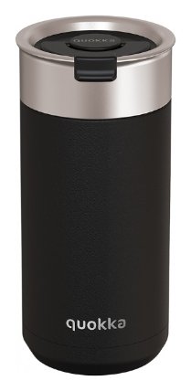 Nerezový termohrnek se sítkem Boost Carbon Black 400 ml