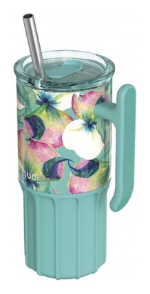 Nerezový termohrnek s brčkem Umi Waterfall Garden 720ml
