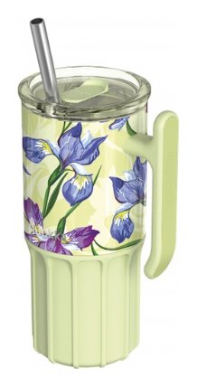 Nerezový termohrnek s brčkem Umi Green Tea 720ml