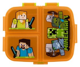 Minecraft Svačinový box s přihrádkami 550ml