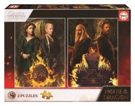 Puzzle Rod Draka 2x500 dílků