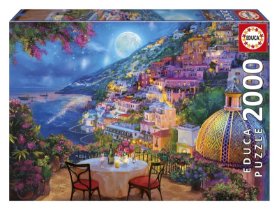 Puzzle Noční Positano 2000 dílků