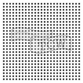 TCW šablona 30,5 x 30,5 cm - Micro Dots