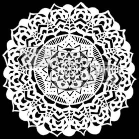 TCW šablona 30,5 x 30,5 cm - Fancy Mandala