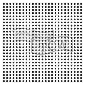 TCW šablona 15,24 x 15,24 cm - Micro Dots