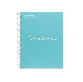 Miquelrius poznámkový blok Emotions A4, 90 g - tečky světle modrý