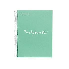 Miquelrius poznámkový blok Emotions A4, 90 g - tečky mentolový