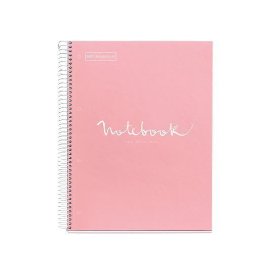Miquelrius poznámkový blok Emotions A4, 90 g - tečky růžový