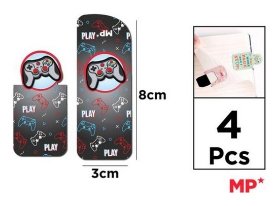 Záložky magnetické 4ks - Gamer