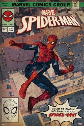 Plakát 61x91,5cm - Spider-Man - Comic Front