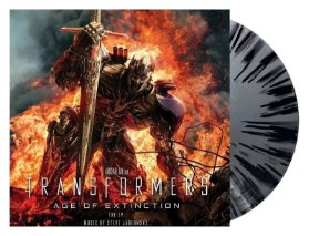 LP Steve Jablonsky - Transformers: Age of Extinction Soundtrack (Grey/Black Splatter vinyl