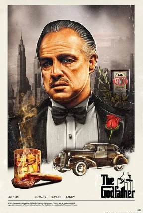 Plakát 61x91,5cm - The Godfather