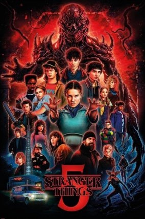 Plakát 61x91,5cm - Stranger Things: Season 5 - One Sheet