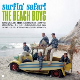 LP Beach Boys - Surfin' Safari (Transparent Green)