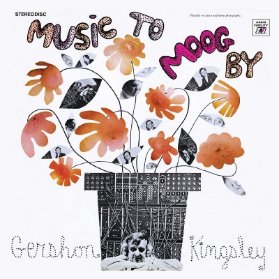 LP Gershon Kingsley - Music To Moog By (Strawberry & Black Swirl vinyl)