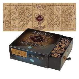 Harry Potter: Puzzle - Pobertův plánek 1000 dílků (The Marauder’s Map Cover)
