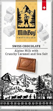 Milkboy Chocolate Crunchy Caramel & Sea Salt