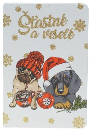 Vánoční zápisník A5 - Šťastné a Veselé