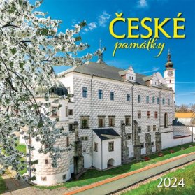 České památky 20234 - nástěnný kalendář