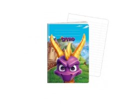 Sešit A6, 40 listů, typ 644 lic. Spyro