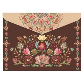 Plastový obal A5 s drukem Floral scape