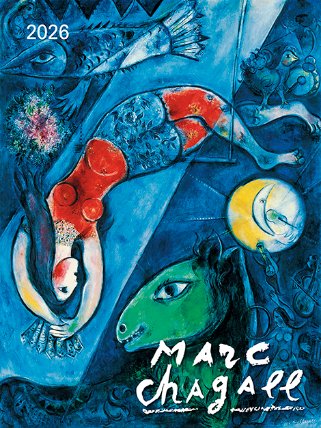 Kalendář 2026 Marc Chagall, nástěnný, 42 x 56 cm