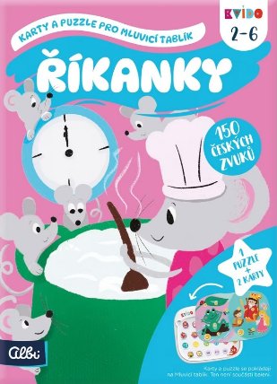 Kvído - Říkanky 2 - karty a puzzle pro mluvicí tablík 2
