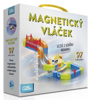 Magnetický vláček - 97 dílků