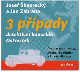 3 případy detektivní kanceláře Ostrozrak - 3 CDmp3 (Čte Čte Martin Preiss, Michal Bumbálek