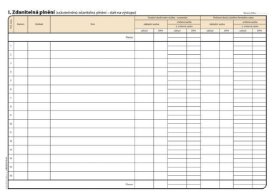 Kniha evidence DPH, A4, 32 listů
