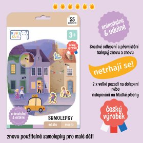 Samolepky město