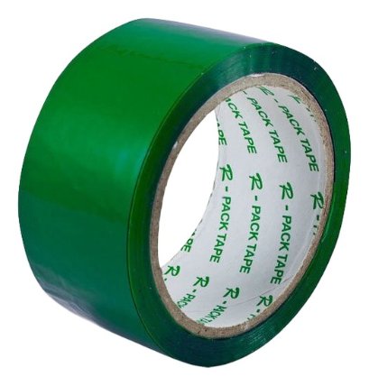 Barevná samolepicí páska Reas Pack 48 mm x 66 m, výběr barev zelená