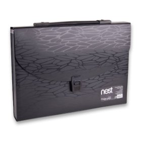 Aktovka na dokumenty FolderMate Nest černá