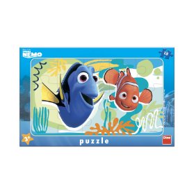 Puzzle Nemo a Dory 15 dílků deskové