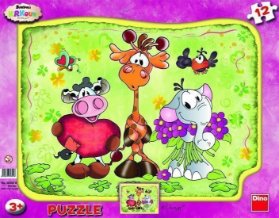 KRKOUNI 12 deskové tvary Puzzle