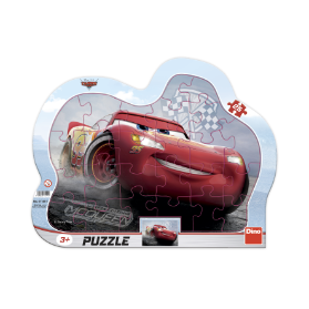 CARS 3: BLESK MCQUEEN 25 kontura Puzzle