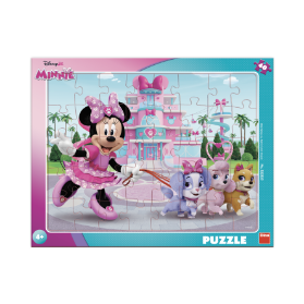 Puzzle 40 Minnie s pejsky deskové