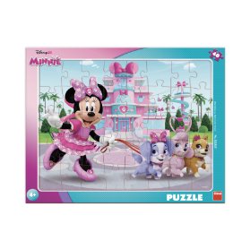 Puzzle 40 Minnie s pejsky deskové