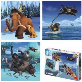 Doba ledová - Puzzle - 3x55