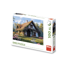 Puzzle Chata v údolí XL 100 ks