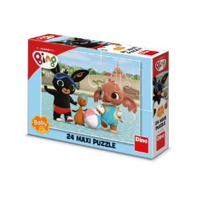 Puzzle Bing u bazénu 24 dílků maxi