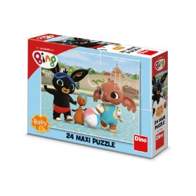 Puzzle Bing u bazénu 24 dílků maxi