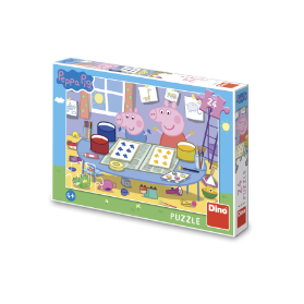 Puzzle Peppa Pig: Výtvarník 24 dílků