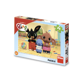 Puzzle Bing maluje 24 dílků