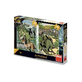 Puzzle 24+48 Jurský svět I.